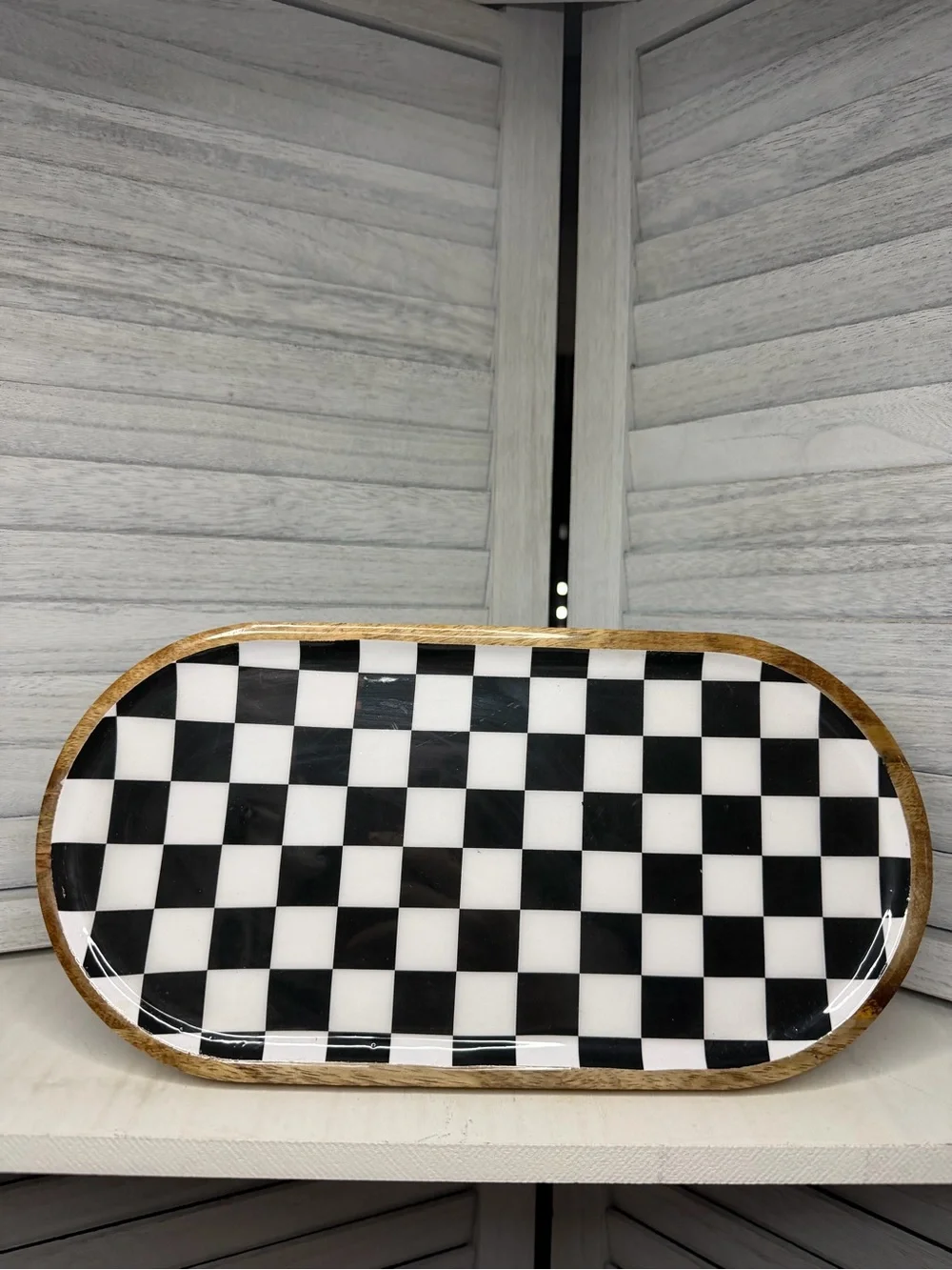 Made in India oval serving